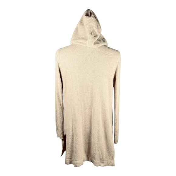 Barefoot Dreams CozyChicLite Coastal Hooded Cardigan Oatmeal XS S Soft Comfychic